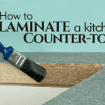 How to laminate a kitchen counter-top?