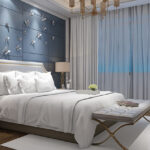 Modern bedroom renovation ideas using decorative Laminates